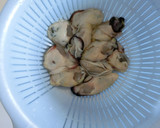 牡蠣とほうれん草の煮びたし作り方1写真