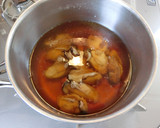牡蠣とほうれん草の煮びたし作り方5写真