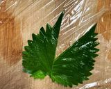 ソーセージとシソの海苔巻き作り方1写真