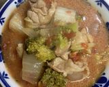 鶏肉のトマトミルクスープ作り方6写真