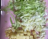 キャベツ入り豆腐ハンバーグ作り方1写真