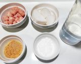 犬ご飯　かぶと鶏ミンチのあんかけ作り方1写真