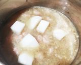 犬ご飯　かぶと鶏ミンチのあんかけ作り方3写真