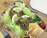 スタミナごはん！ねぎ塩レモンの牛焼肉丼作り方5写真