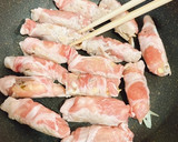 チーズがとろり♡舞茸と長ネギの肉巻き作り方4写真