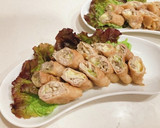 チーズがとろり♡舞茸と長ネギの肉巻き作り方7写真