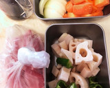 疲れた身体に効く！豚肉と野菜の黒酢炒め作り方1写真
