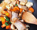 疲れた身体に効く！豚肉と野菜の黒酢炒め作り方6写真