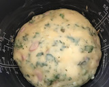 炊飯器で簡単 春菊のチーズ ケーク・サレ作り方7写真