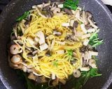 雲丹醤油のシーフードパスタ作り方7写真
