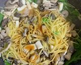 雲丹醤油のシーフードパスタ作り方8写真