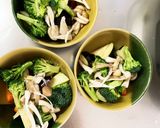 甘辛味噌煮込みうどん鍋味春雨炒め煮作り方9写真