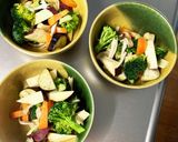 甘辛味噌煮込みうどん鍋味春雨炒め煮作り方12写真