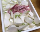 ほっこり優しいかぶのミルクスープ作り方1写真