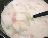 ほっこり優しいかぶのミルクスープ作り方2写真