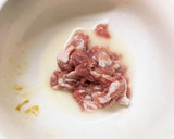 簡単ごまソース炒め味豚こま大根青椒肉絲風作り方1写真