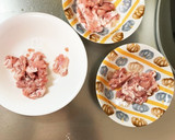 簡単ごまソース炒め味豚こま大根青椒肉絲風作り方3写真
