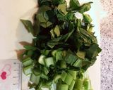 はんぺんと小松菜のお吸い物作り方1写真