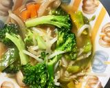もやしブロッコリー塩きんぴら味野菜炒め作り方12写真