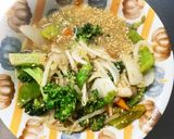 もやしブロッコリー塩きんぴら味野菜炒め作り方13写真