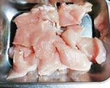 鶏胸肉とれんこんの甘辛あえ作り方1写真