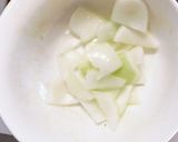 根菜肉なし肉味噌うどん味温野菜サラダ作り方3写真