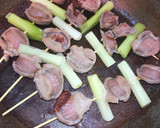砂肝と長ネギの焼鳥（おうちで居酒屋気分）作り方5写真