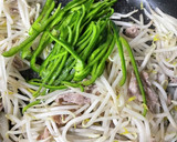 牛とピーマンともやしの中華炒め作り方2写真