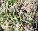 牛とピーマンともやしの中華炒め作り方3写真