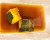 かぼちゃの煮物　リメイク サラダ作り方1写真