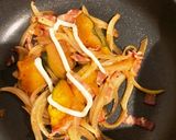 かぼちゃの煮物　リメイク サラダ作り方7写真