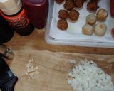 業務スーパーの冷凍の肉団子と里芋アレンジ作り方2写真