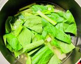 小松菜と豆腐の♡優しい旨塩味スープ♡作り方4写真