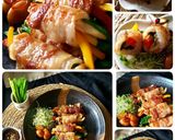 エリンギパプリカ入り豚バラ巻き～作り方5写真