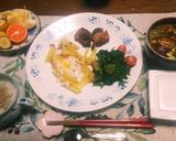 簡単に！即席味噌汁に彩りと栄養プラス作り方5写真