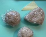 ケーキおにぎり♪ お誕生日弁当作り方2写真