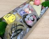 ケーキおにぎり♪ お誕生日弁当作り方7写真