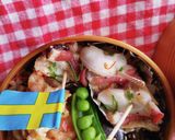 弁当★タコピンチョス★ウチの地中海料理作り方10写真