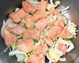 しっとり柔らか！鶏胸肉と野菜のハーブチーズ蒸し作り方3写真