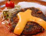 びっくりドンキー風チーズバーグディッシュ作り方11写真