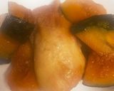 かぼちゃが主役の鶏肉の照り煮作り方4写真