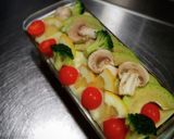 ワンタン皮でミルフィーユグラタン！作り方4写真