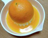 オレンジクッキー(オレンジの果汁を使い)作り方2写真