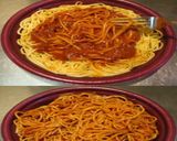 美味ドレ塩レモン蜂蜜ソースでミートパスタ作り方2写真