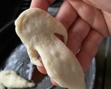 サルベージ◎ハロウィン！映え！おばけナン作り方3写真
