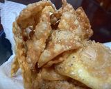 サルベージ◎餃子の皮で！おつまみチップス作り方3写真