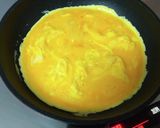 ねぎ山盛り☆とん平焼き〜糖質制限中作り方6写真