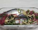 青魚/このしろ・鯖のオリーブオイルマリネ作り方4写真