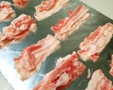 しゃぶしゃぶ肉で豚しそチーズ春巻き作り方2写真