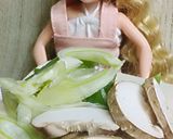リカちゃん♡まぐろ缶すき焼き風春雨炒め作り方1写真